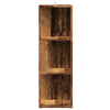 Kulmakaappi Old Wood 33x33x100 cm Engineered Wood