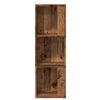 Kulmakaappi Old Wood 33x33x100 cm Engineered Wood