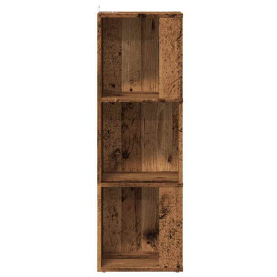 Kulmakaappi Old Wood 33x33x100 cm Engineered Wood