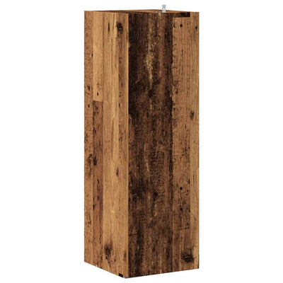 Kulmakaappi Old Wood 33x33x100 cm Engineered Wood