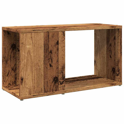 TV-taso vanhaa puuta 60x24x32 cm lastulevy