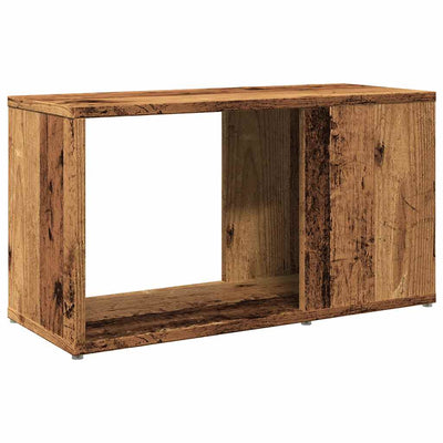 TV-taso vanhaa puuta 60x24x32 cm lastulevy