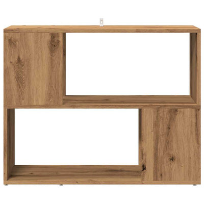 kirjakaappi/tilanjakaja Artisan Oak 80x24x63 cm