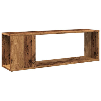 TV-taso vanhaa puuta 100x24x32 cm tekninen puu