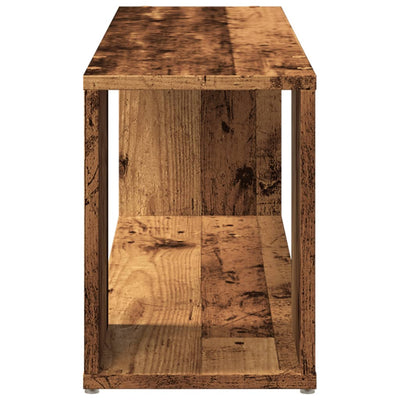 TV-taso vanhaa puuta 100x24x32 cm tekninen puu