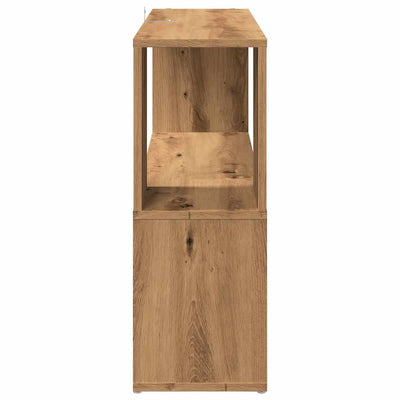 Kirjahylly artesaani tammi 100x24x63 cm tekninen puu