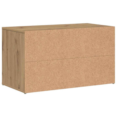 Eteisen penkki käsityöläinen tammi 80x40x45 cm lastulevy