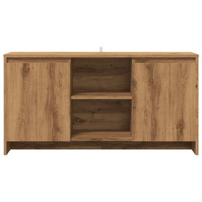 TV-taso käsityöläinen tammi 102x37,5x52,5 cm tekninen puu