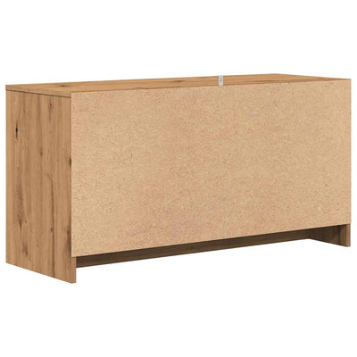 Käsityöläinen tammi tv-taso Taniela 102x37,5x52,5cm (puinen)