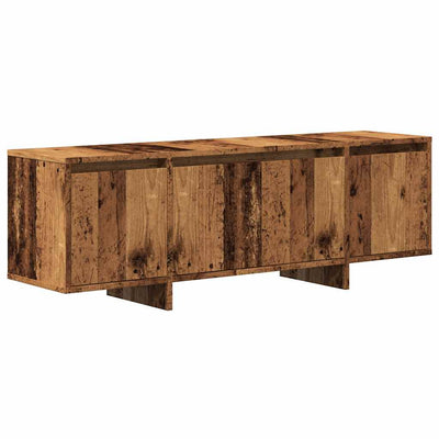 TV-taso vanhaa puuta 120x30x40,5 cm lastulevy