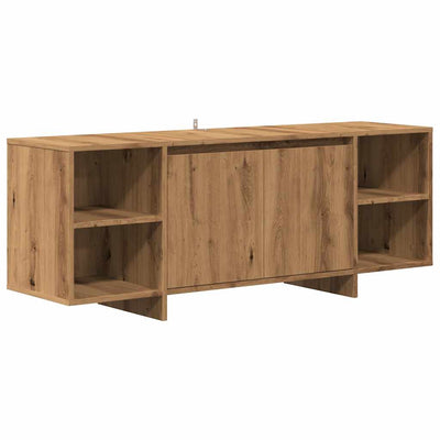 TV-taso artesaani tammi 130x35x50 cm tekninen puu