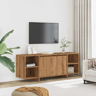 TV-taso artesaani tammi 130x35x50 cm tekninen puu