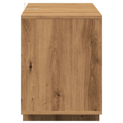 TV-taso artesaani tammi 130x35x50 cm tekninen puu
