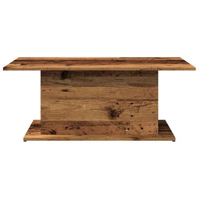 Sohvapöytä vanhaa puuta 102x55,5x40 cm lastulevy