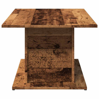 Sohvapöytä vanhaa puuta 102x55,5x40 cm lastulevy