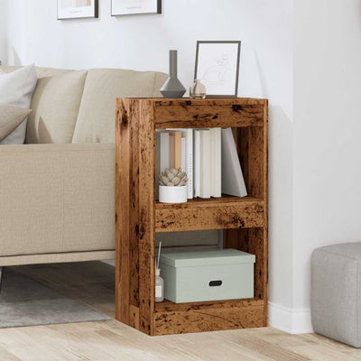 Vanha puu kirjakaappi/jakaja Colibasi 40x30x72cm