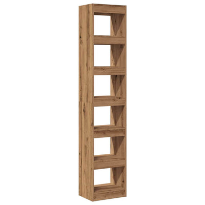 kirjakaappi/tilanjakaja Artisan Oak 40x30x198 cm