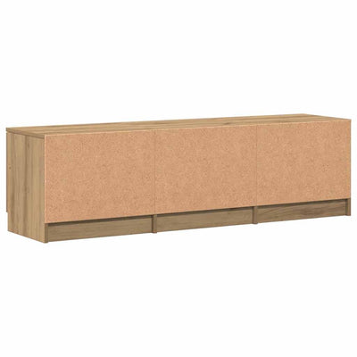 Artesaani tammi tv-taso Clavdia 140x35x40cm (puinen)