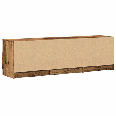 TV-taso vanha puu 150x33,5x45 cm tekninen puu