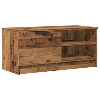 TV Kaapit 2 kpl vanha puu 80x35x36,5 cm suunniteltu puu