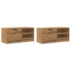 2-osainen TV-kaappisarja Artisan Oak 80x35x36,5 cm