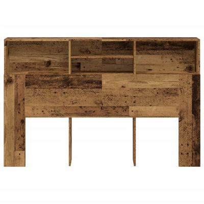 Päätylevykaappi vanha puu 160x19x103,5 cm tekninen puu