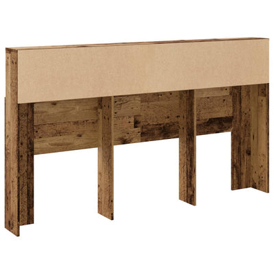 Päätylevykaappi vanha puu 180x19x103,5 cm tekninen puu