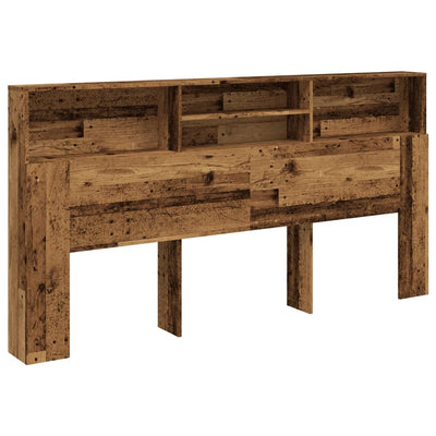 Päätylevykaappi vanha puu 200x19x103,5 cm tekninen puu