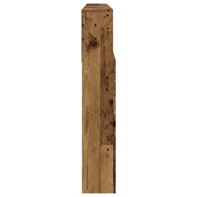 Päätylevykaappi vanha puu 200x19x103,5 cm tekninen puu