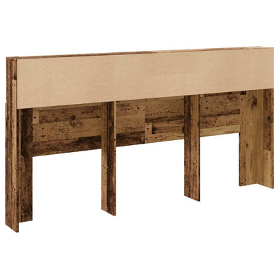 Päätylevykaappi vanha puu 200x19x103,5 cm tekninen puu