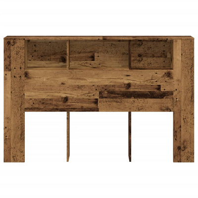 Päätylevykaappi vanha puu 160x18,5x103,5 cm tekninen puu