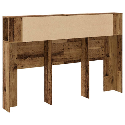 Päätylevykaappi vanha puu 160x18,5x103,5 cm tekninen puu