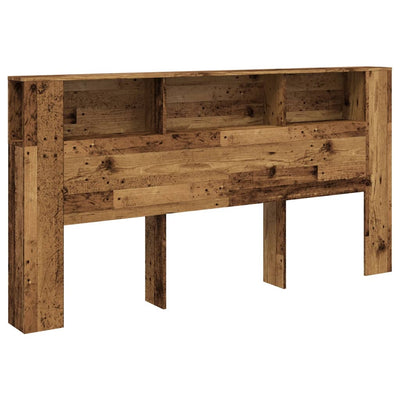 Päätylevykaappi vanha puu 200x18,5x102,5 cm tekninen puu