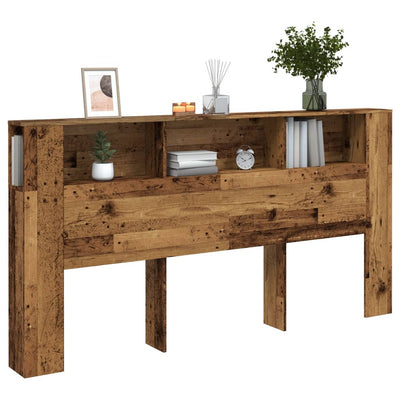 Päätylevykaappi vanha puu 200x18,5x102,5 cm tekninen puu