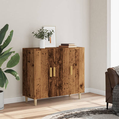 Senkki vanha puu 90x34x80 cm tekninen puu