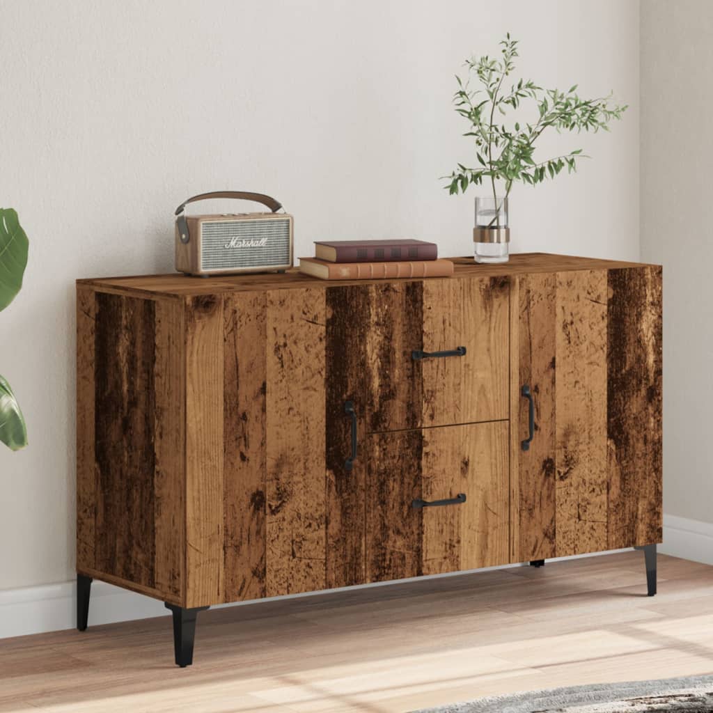 Vanha puu senkki Vorica 100x36x60cm (puinen)