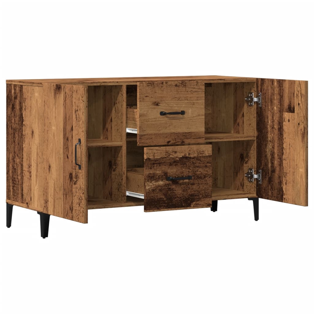 Vanha puu senkki Vorica 100x36x60cm (puinen)