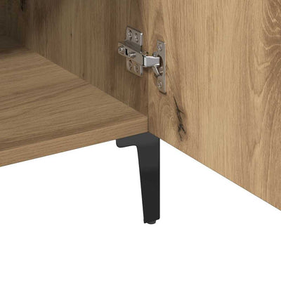 Käsityöläinen tammi senkki Vorica 100x36x60cm (puinen)