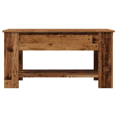 Sohvapöytä vanhaa puuta 101x49x52 cm suunniteltu puu