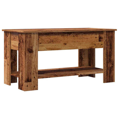 Sohvapöytä vanhaa puuta 101x49x52 cm suunniteltu puu