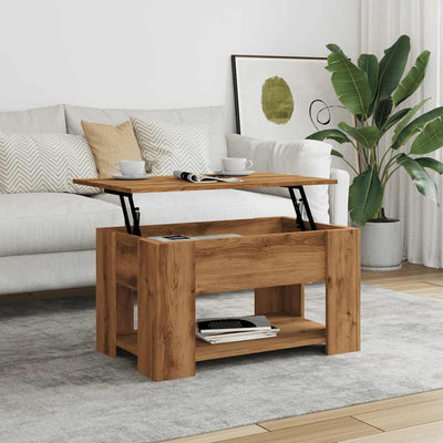 vidaXL-sohvapöytä Artisan Oak 79x49x41 cm Engineered Wood