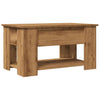 vidaXL-sohvapöytä Artisan Oak 79x49x41 cm Engineered Wood