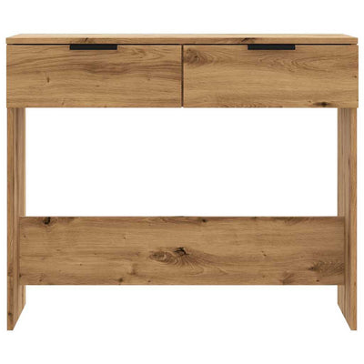 Konsolipöytä artesaani tammi 90x36x75 cm tekninen puu