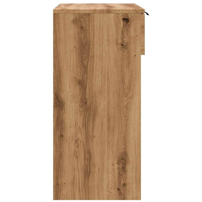 Konsolipöytä artesaani tammi 90x36x75 cm tekninen puu