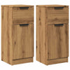 Senkit 2 kpl Artisan Oak 30x30x70 cm Engineered Wood