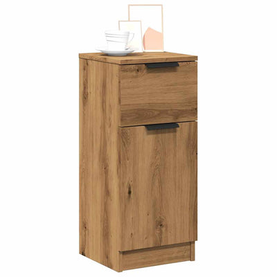 Senkit 2 kpl Artisan Oak 30x30x70 cm Engineered Wood