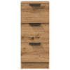 Senkki Artisan Oak 30x30x70 cm Engineered Wood