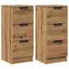 Senkit 2 kpl Artisan Oak 30x30x70 cm Engineered Wood