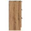 Senkit 2 kpl Artisan Oak 30x30x70 cm Engineered Wood