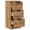 Senkit 2 kpl Artisan Oak 30x30x70 cm Engineered Wood
